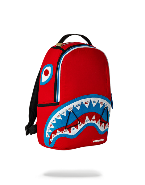 Red Bape Shark Backpacks for Sale