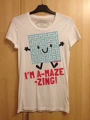D&G I'm A-Maze-Zing! Junior Garment Dyed Tee