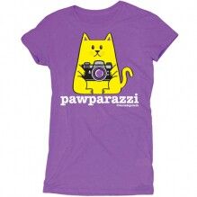 D&G Pawparazzi Junior Garment Dyed Tee