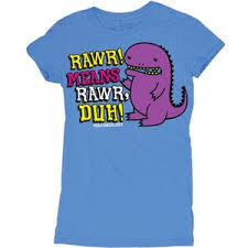 D&G Rawr! Means Rawr Junior Garment Dyed Tee