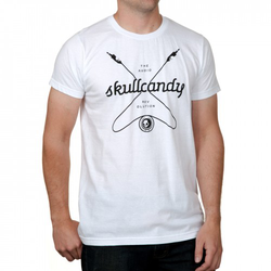 Skullcandy Guy's The Cable Guy Slim Fit Tee White