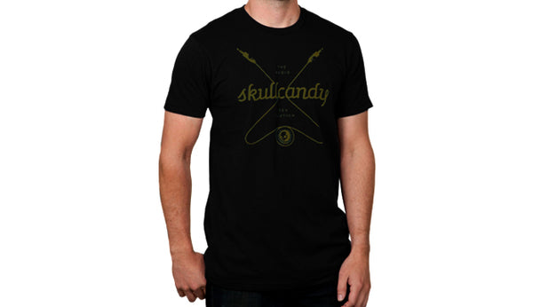 Skullcandy Guy's The Cable Guy Slim Fit Tee Black