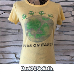 D&G Peas on earth Junior Garment Dyed Tee