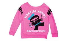 D&G Martial Artist Sports Fleece Hot Pink