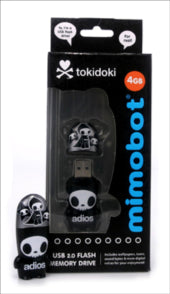 MIMOBOT® ADIOS BY TOKIDOKI USB FLASHDRIVE